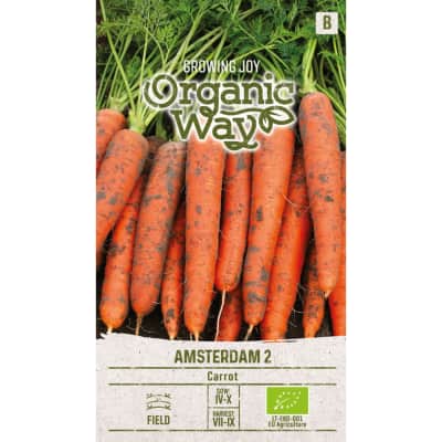 Sėklos ORGANIC WAY Morkos valg. Amsterdam 2