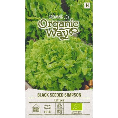 Sėklos ORGANIC WAY Salotos Bl. Seeded Simpson