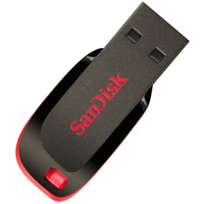 USB laikmena SANDISK CRUZER BLADE, 128 GB