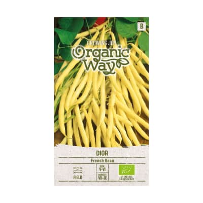 Sėklos ORGANIC WAY Pupelės daržin. žem. Dior