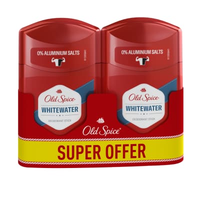 Piešt. dezodor. OLD SPICE WHITE WATER,2x50ml