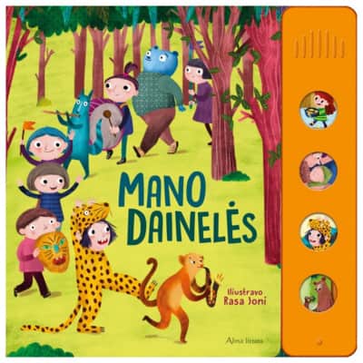 Knyga MANO DAINELĖS