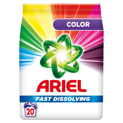 Skalbimo milteliai ARIEL COLOR, 20 sk., 1,1kg