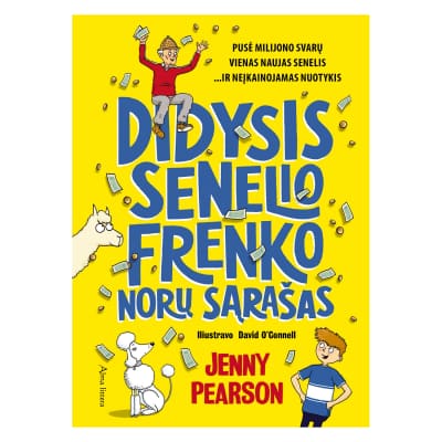 Knyga DIDYSIS SENELIO FRENKO NORŲ SĄRAŠA