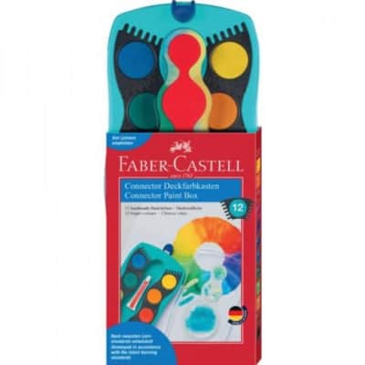 Akv. dažai FABER-CASTELL C. TURQUOISE, 12 sp.