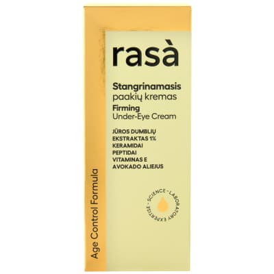 Stangr. paakių kremas RASA AGE CONTROL, 15 ml