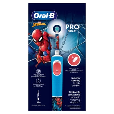 El.dantų šep.ORAL B VITALITY PRO KIDS 3+
