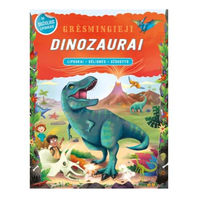 Knyga GRĖSMINGIEJI DINOZAURAI