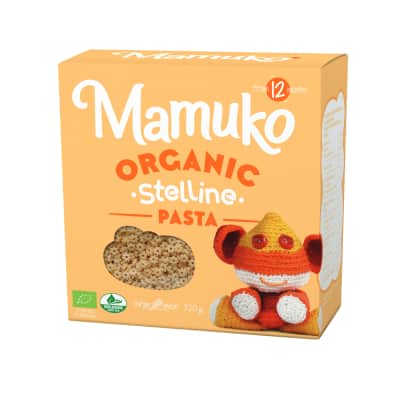 Ekologiški makaronai MAMUKO STELLINI, 320 g
