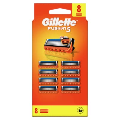 Skustuvo galvutės GILLETTE FUSION 8 vnt.