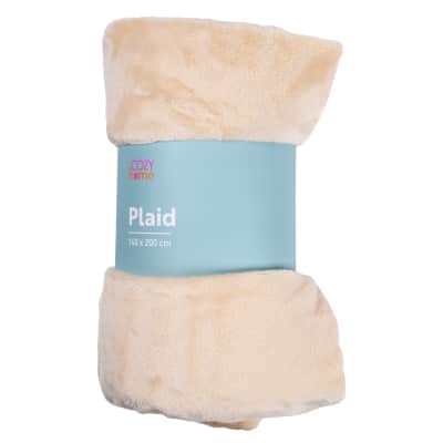 Pledas COZY HOME, 140 x 200 cm, biež., SS25