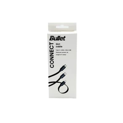 Laidas BULLET 3 in 1, MICRO, USB-C, 8PIN
