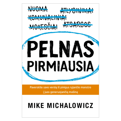 Knyga PELNAS PIRMIAUSIA