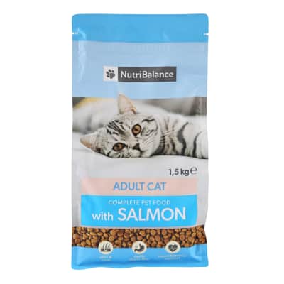 S. kačių ėdalas NUTRIBALANCE su laš. 1,5 kg