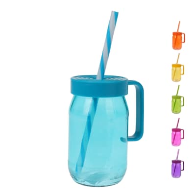 Gėrimų puodelis su šiaud., 370 ml, SS25