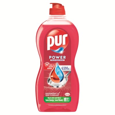 Indų ploviklis PUR POWER RASPBERRY, 450 ml