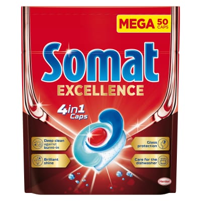 Indapl. tablet. SOMAT EXELLENCE 4IN1, 50 vnt