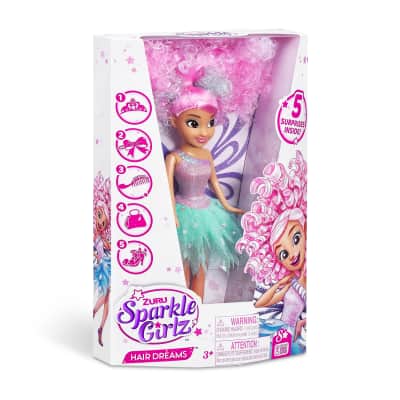 Lėlė HAIR DREAMS SPARKLE GIRLZ , 27 cm 100313