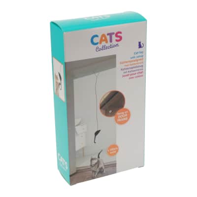 Katės žaislas pelė su katžolėmis, AW25