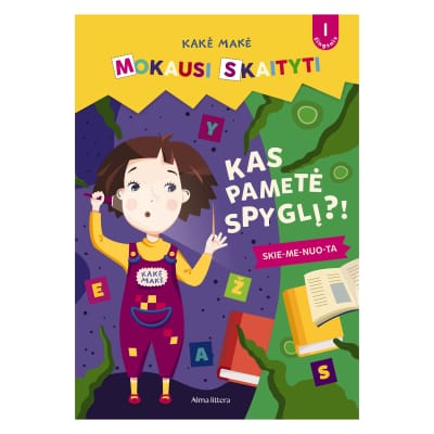 Knyga KAKĖ MAKĖ. MOKAUSI SKAITYTI. KAS PAMETĖ
