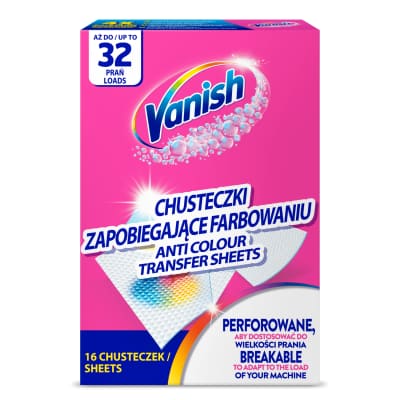 Serv. apsaug. spalv. VANISH COL.PROT., 16 vnt