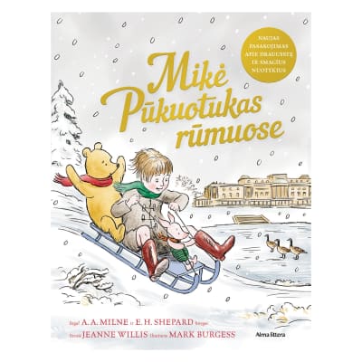 Knyga MIKĖ PŪKUOTUKAS RŪMUOSE