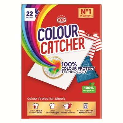 Skalb. servetėlės K2R COLOR CATCHER, 22 vnt.