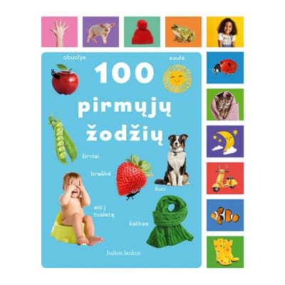 Knyga 100 PIRMŲJŲ ŽODŽIŲ