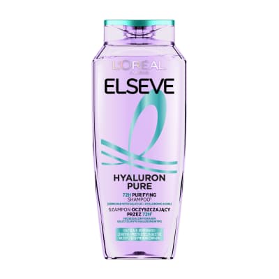 Plaukų šamp. ELSEVE HYALURON PURE 72, 400 ml