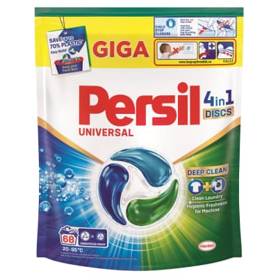 Sk. kapsulės PERSIL DISCS UNIVERSAL, 68 vnt.