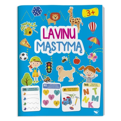 Knyga LAVINU MĄSTYMĄ 3+