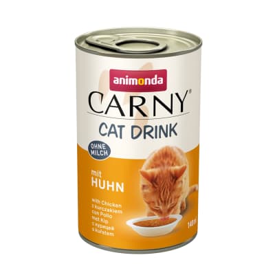 Gėrimas katėms CARNY CAT, su vištiena, 140 ml