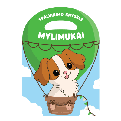 Knyga SPALVINIMO KNYGELĖ MYLIMUKAI, 6 KNYGA