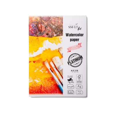 Piešimo sąsiuvinis SM LT ART, A4, 20 l., BS25