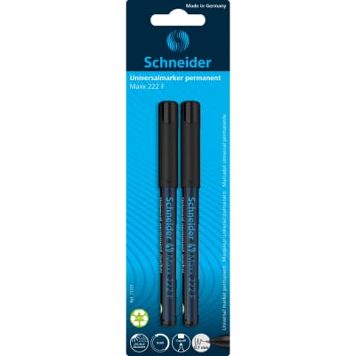 Nuolat. žymeklis SCHNEIDER, juodas 2vnt, BS25