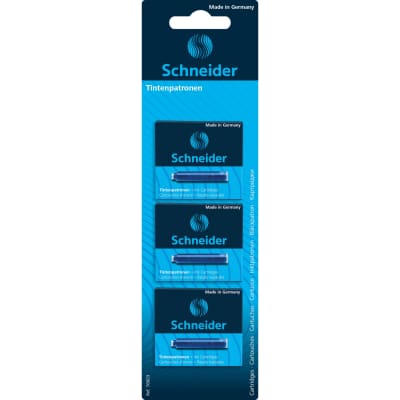 Rašalo kasetės SCHNEIDER, mėlyna, 18 gb, BS25
