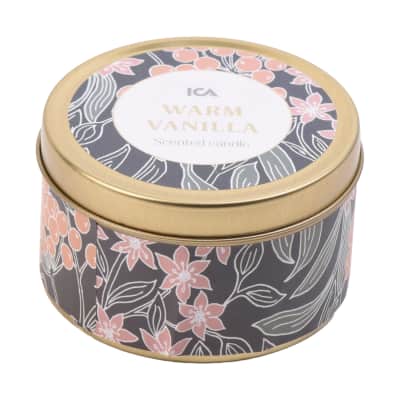 Kv. žvakė skard. ind. ICA, 8 x 8 x 5 cm, AW25