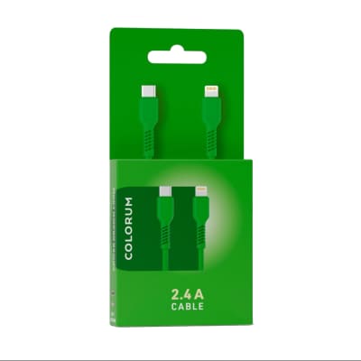 Kabelis USB-C Lightning COLORUM, 1,8m, AW25