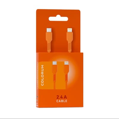 Kabelis USB-C Lightning COLORUM, 1,8m, AW25