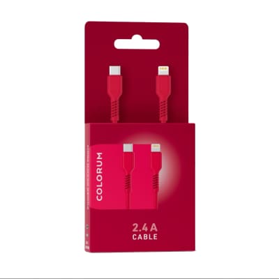 Kabelis USB-C Lightning COLORUM, 1,8m, AW25