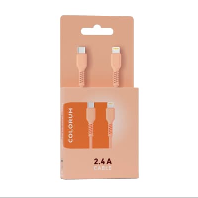 Kabelis USB-C Lightning COLORUM, 1,8m, AW25