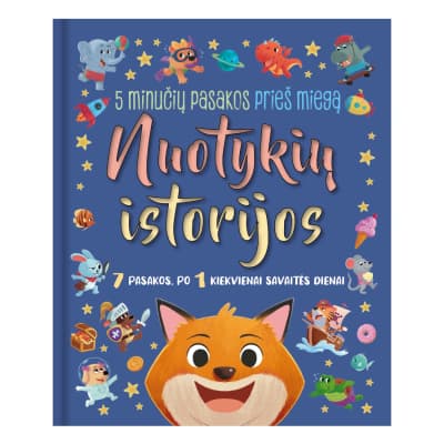 Knyga NUOTYKIŲ ISTORIJOS. 5 MINUČIŲ PASAKOS