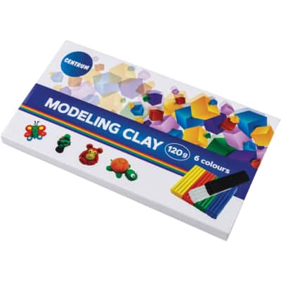 Plastilinas CENTRUM 6 sp. 120 g