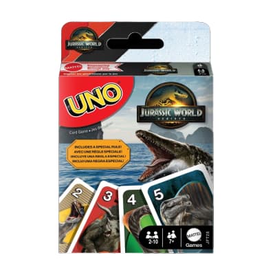 Kortų žaidimas UNO JURASSIC WORLD 4 SS25