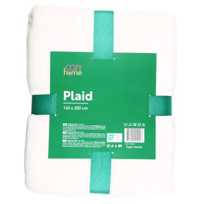 Užklotas COZY HOME baltas 140x200cm CH25