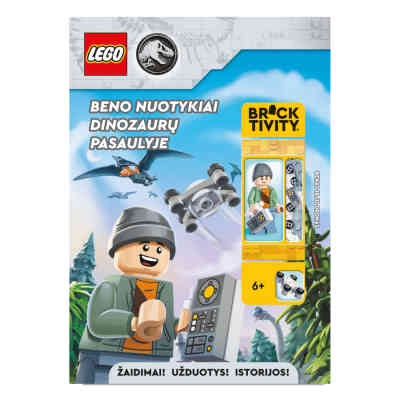 Knyga LEGO JURASSIC WORLD BENO NUOTYKIAI
