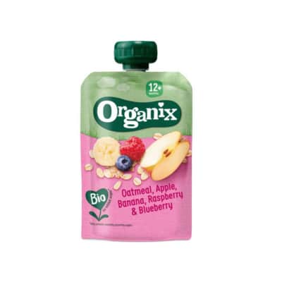 Ekol. avižų košė su ob. ban. ORGANIX, 100 g