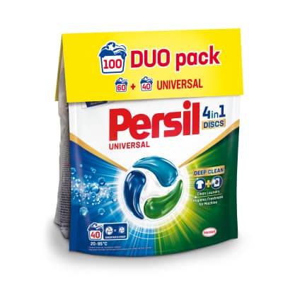 Sk. kapsulės PERSIL DISCS UNIVERSAL, 60+40 sk