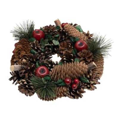 Vainikas su kankorėžiais, 25 cm, CH25