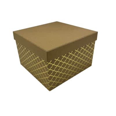 Dovanų dėžutė 11x11x7cm CH25